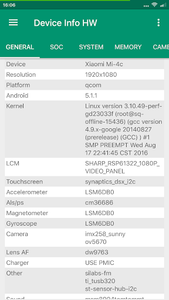 Device Info HW - Image screenshot of android app