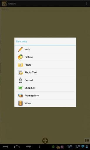 Notepad - Image screenshot of android app