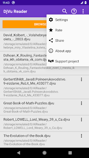 DjVu Reader & Viewer - Image screenshot of android app