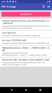PDF to Image Converter - Image screenshot of android app