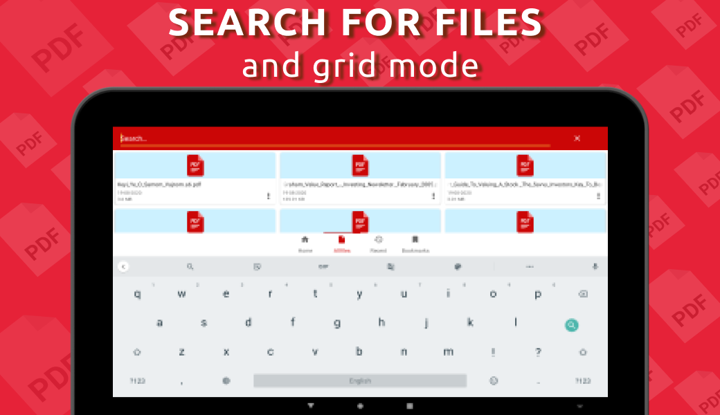 Simple PDF Reader - عکس برنامه موبایلی اندروید