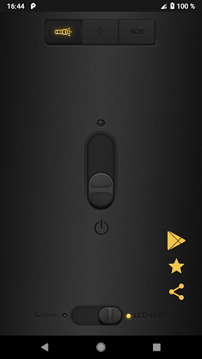 Sparkle Flashlight - Image screenshot of android app