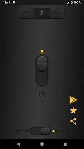 Sparkle Flashlight - Image screenshot of android app