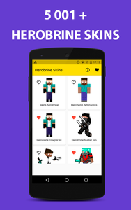 Entity 303 Herobrine Skins for Android - Free App Download