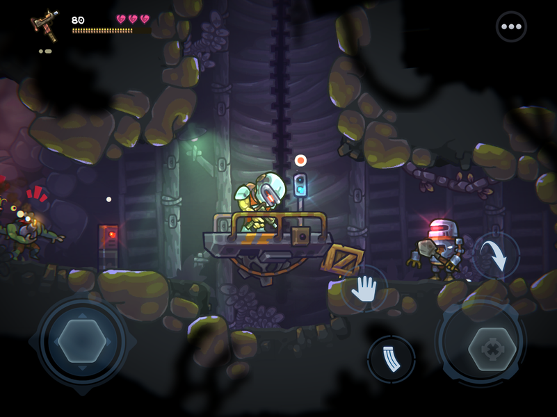 Zombotron Re-Boot - Gameplay image of android game