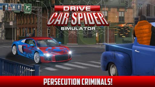 Drive Car Spider Simulator - Gameplay image of android game