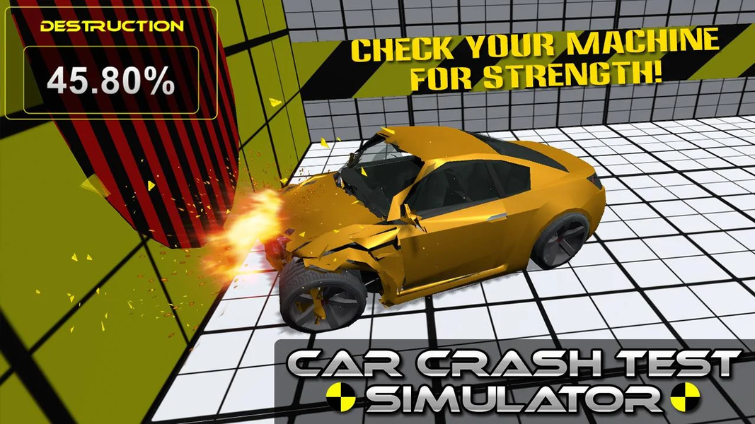 Car Crash Test Simulator - عکس بازی موبایلی اندروید