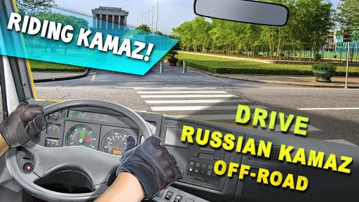 Drive Russian Kamaz Off-Road - Gameplay image of android game