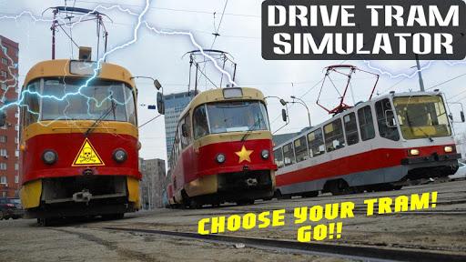 Drive Tram Simulator - Gameplay image of android game