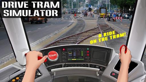 Drive Tram Simulator - عکس بازی موبایلی اندروید