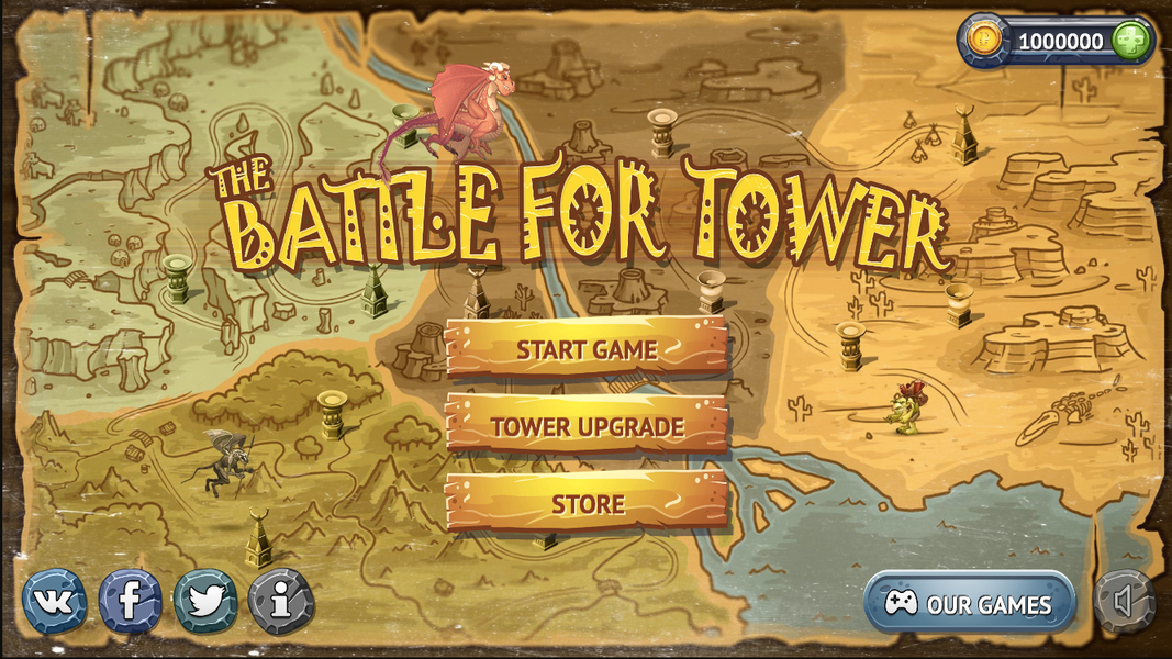 The Battle for Tower - Gameplay image of android game