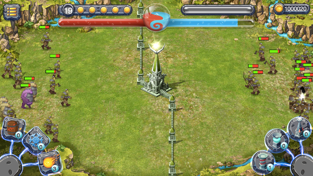 The Battle for Tower - Gameplay image of android game