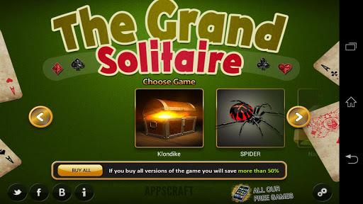 Grand Solitaires Collection - Gameplay image of android game