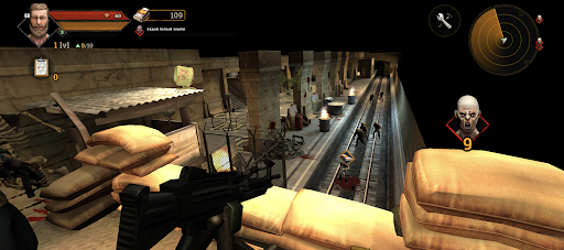 Metro Survival game, Zombie Hunter - Image screenshot of android app