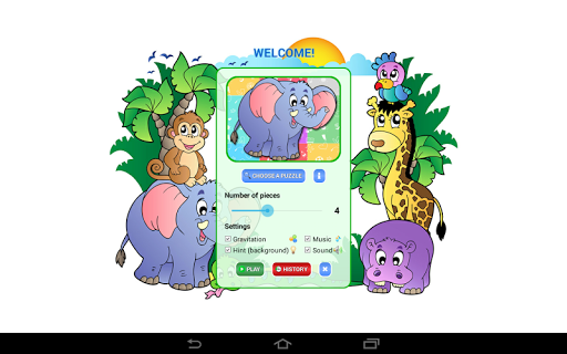 Puzzles for kids - عکس بازی موبایلی اندروید