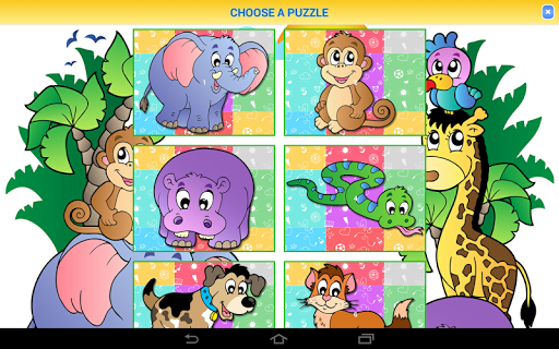 Puzzles for kids - عکس بازی موبایلی اندروید