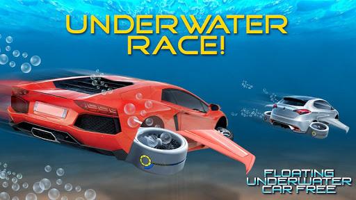 Floating Underwater Car Free - Gameplay image of android game