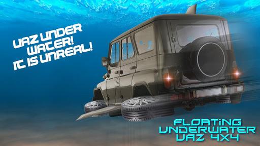 Floating Underwater UAZ 4x4 - Gameplay image of android game