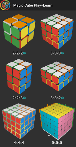 MagicPL > Rubik's Cube Play+Learn - عکس بازی موبایلی اندروید