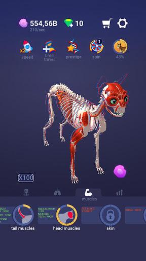 Idle Pet - Create cell by cell - Gameplay image of android game