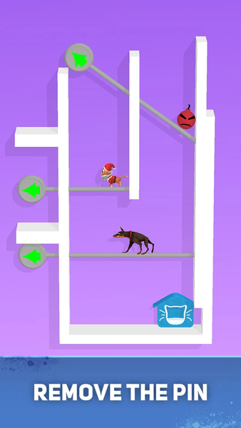 Kitten Rescue - Pin Pull - Gameplay image of android game
