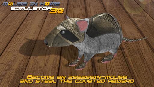 Mouse in Home Simulator 3D - Gameplay image of android game