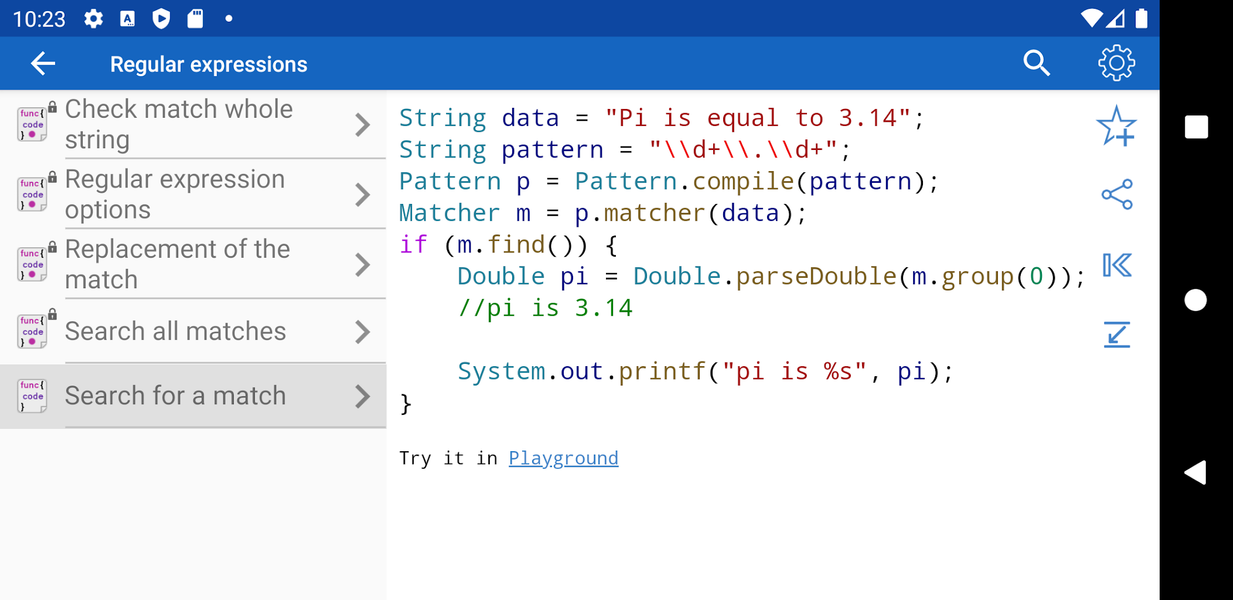 Java Recipes - عکس برنامه موبایلی اندروید