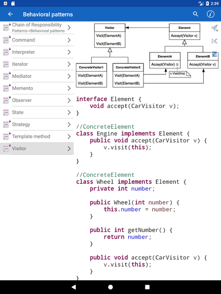 Java Recipes - عکس برنامه موبایلی اندروید