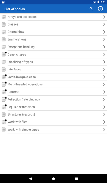 Java Recipes - عکس برنامه موبایلی اندروید