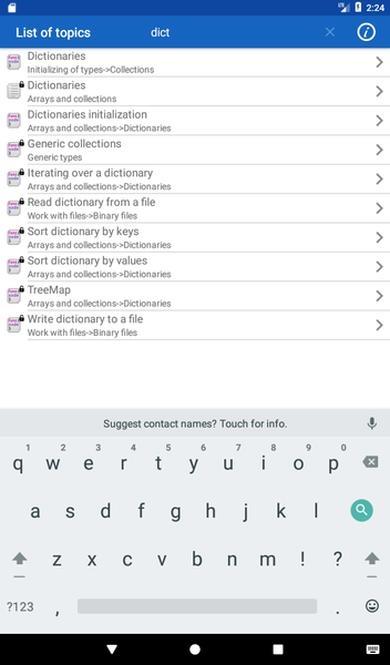 Java Recipes - عکس برنامه موبایلی اندروید