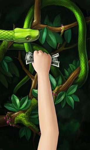 Money or Death - snake attack! - Image screenshot of android app