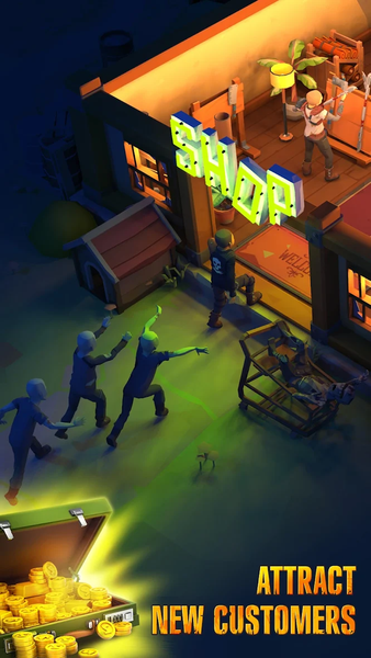 Zombie Shop: Simulation Game - Image screenshot of android app