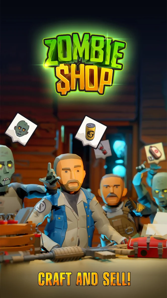 Zombie Shop: Simulation Game - Image screenshot of android app