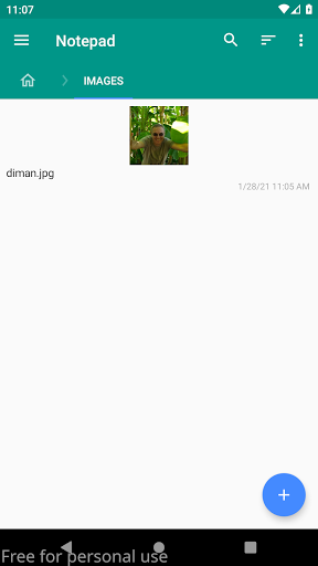 Notepad - عکس برنامه موبایلی اندروید