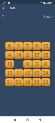 Puzzle 15 - Gameplay image of android game