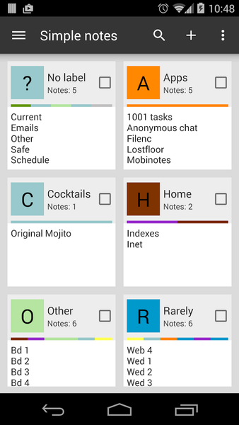 MobiNotes - Image screenshot of android app