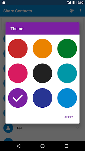 Share Contacts: Text, VCF, CSV - Image screenshot of android app
