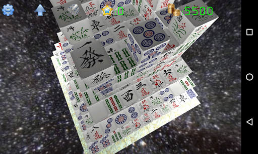 Mahjong ۳D Cube Solitaire - عکس بازی موبایلی اندروید