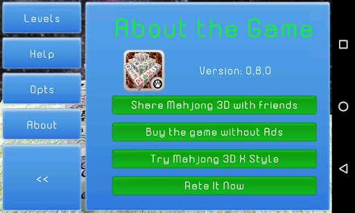 Mahjong ۳D Cube Solitaire - عکس بازی موبایلی اندروید