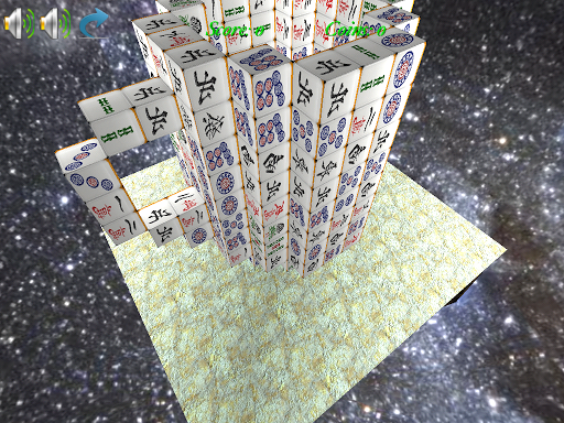 Mahjong ۳D Cube Solitaire - عکس بازی موبایلی اندروید
