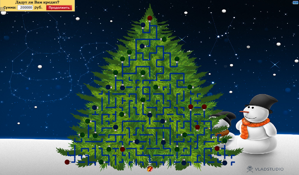 Xmas Tree Light Up - Gameplay image of android game