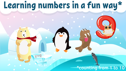 Learning numbers for kids - عکس بازی موبایلی اندروید