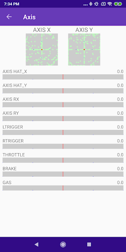 Gamepad tester - عکس برنامه موبایلی اندروید