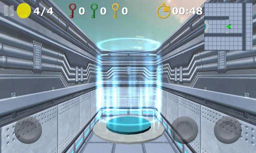 Maze World 3D - Gameplay image of android game