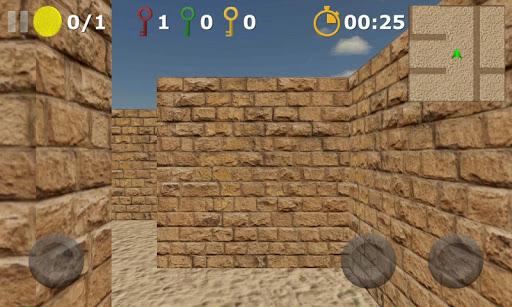 Maze World 3D - Gameplay image of android game