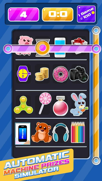 Automatic Machine Prizes Sim - Gameplay image of android game