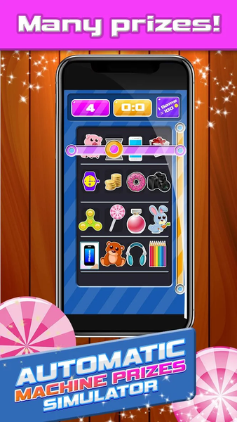 Automatic Machine Prizes Sim - Gameplay image of android game