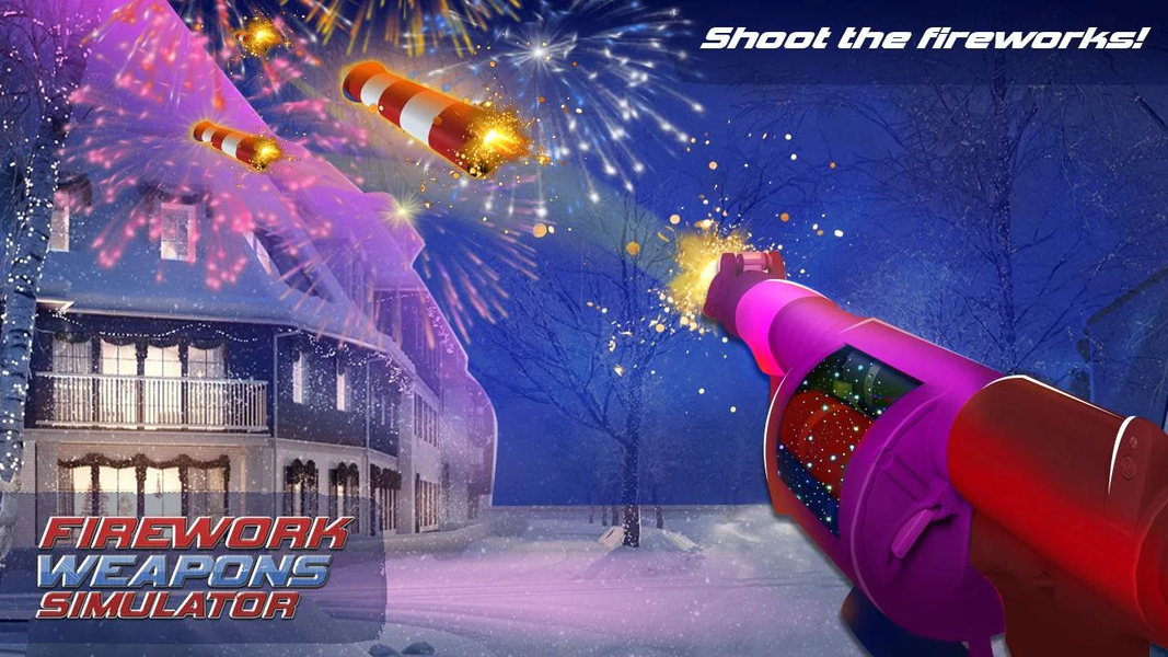 Firework Weapons Simulator - Gameplay image of android game