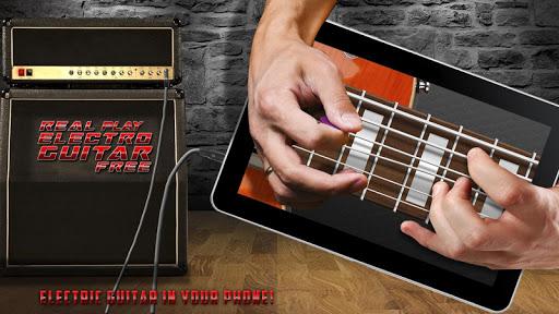 Real Play Electro Guitar Game - Gameplay image of android game