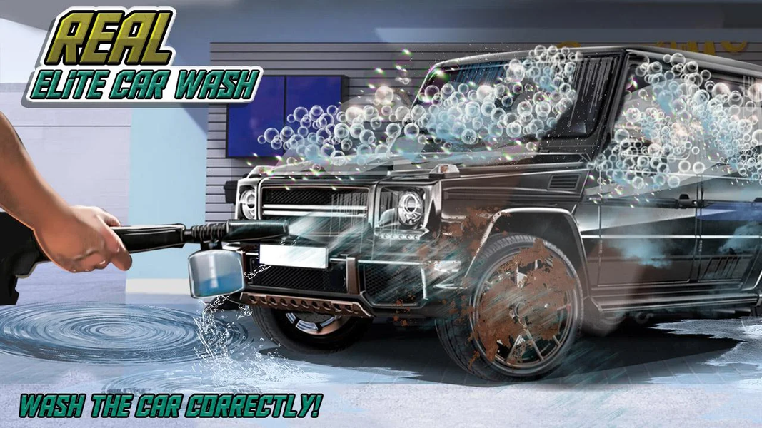 Real Elite Car Wash - Gameplay image of android game